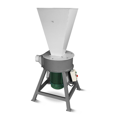 乳液の綿の粉砕機のシュレッダー機械4KW鋼鉄物質的な40 - 60kg/H